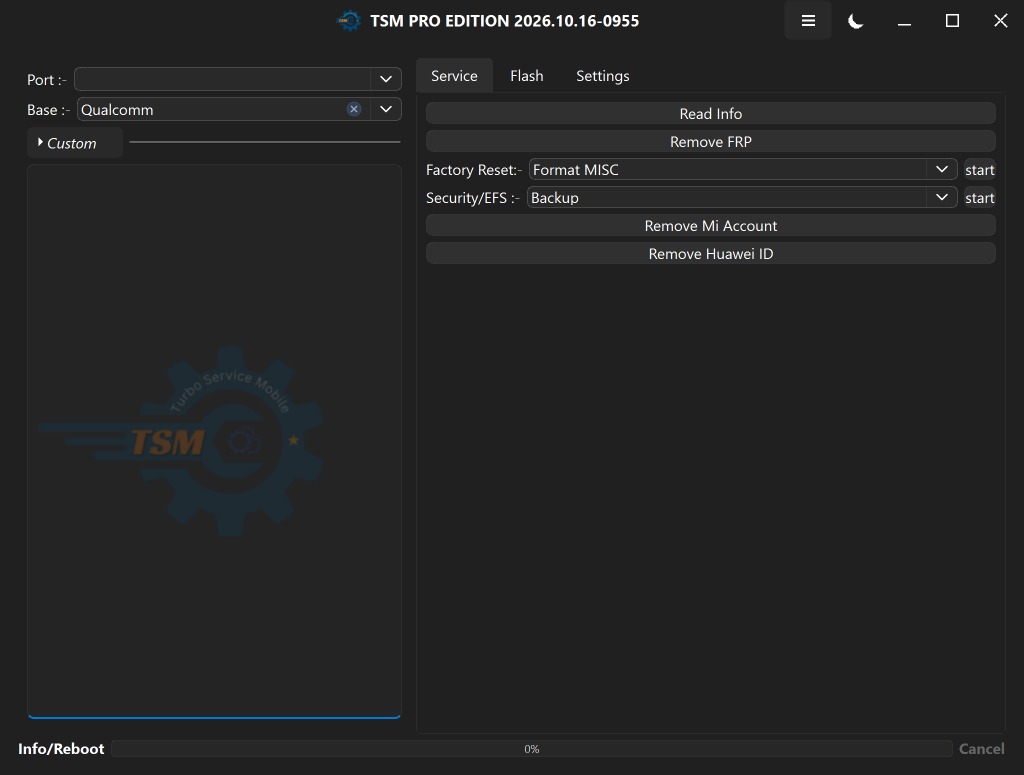 TSM PRO EDITION 2026.10.16-0955 Official Desktop Software Interface